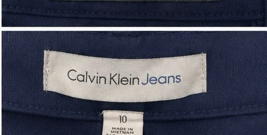 Calvin Klein Jeans Navy Pants Size 10