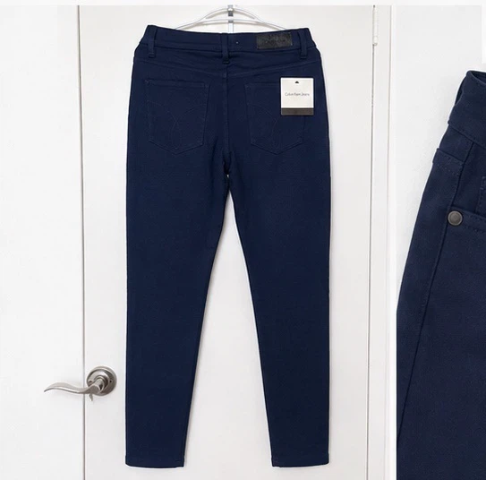 Calvin Klein Jeans Navy Pants Size 10 - photo 3