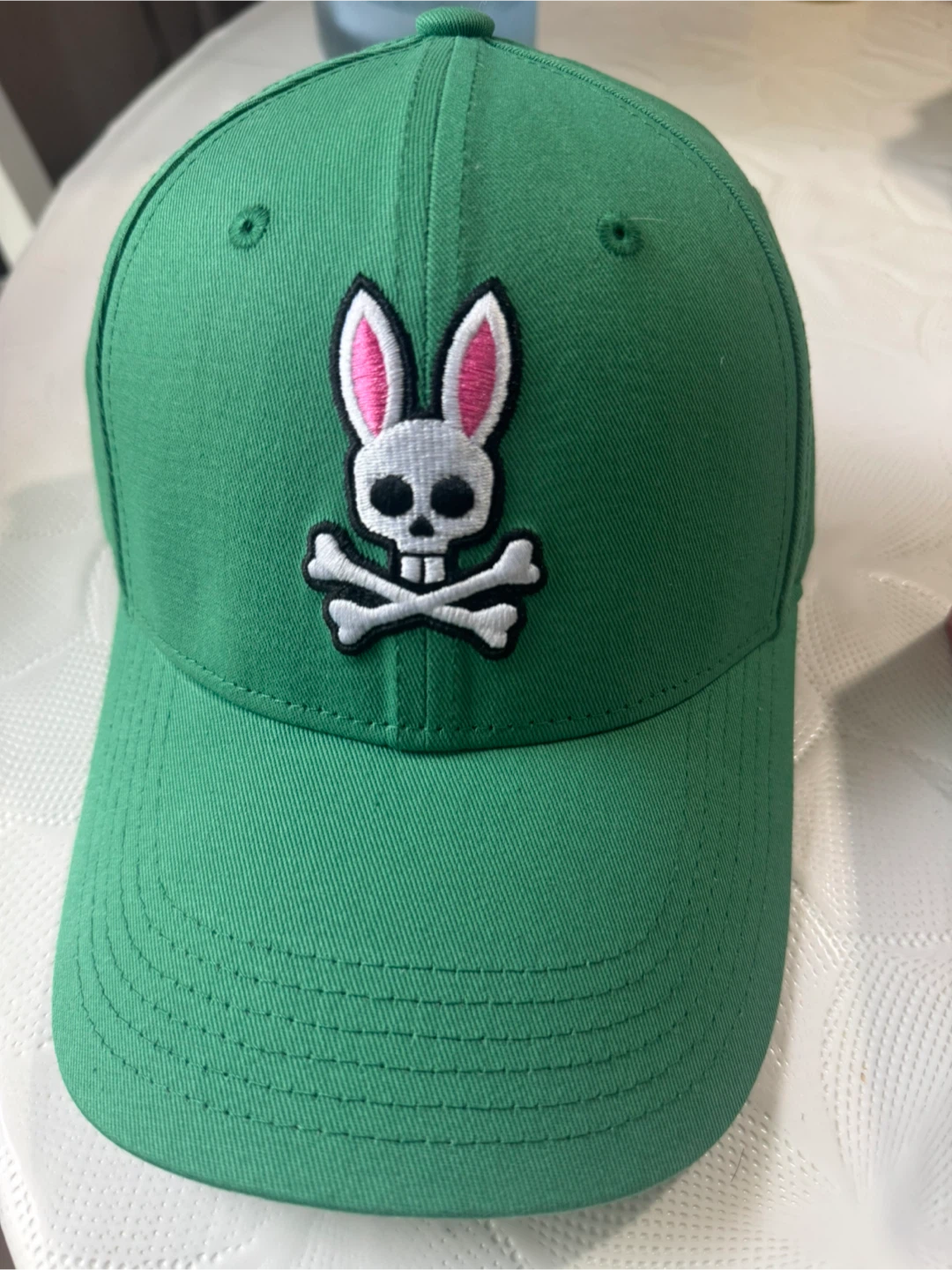 Psycho Bunny Green Baseball Cap