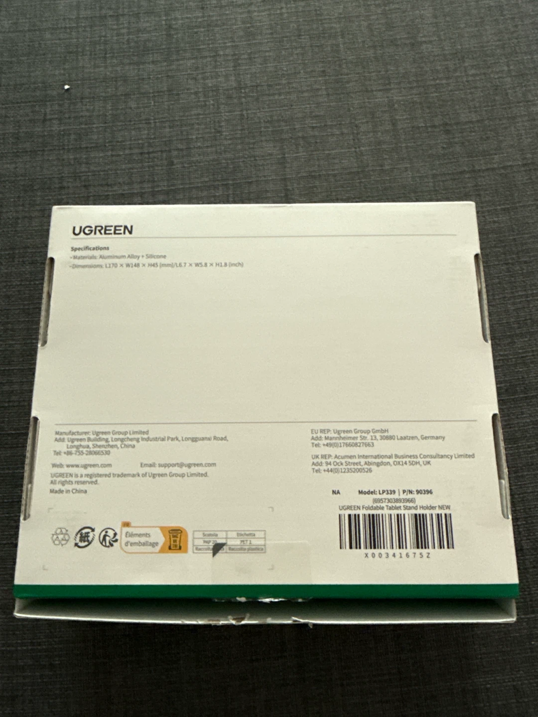 UGREEN Adjustable Tablet Stand - photo 2
