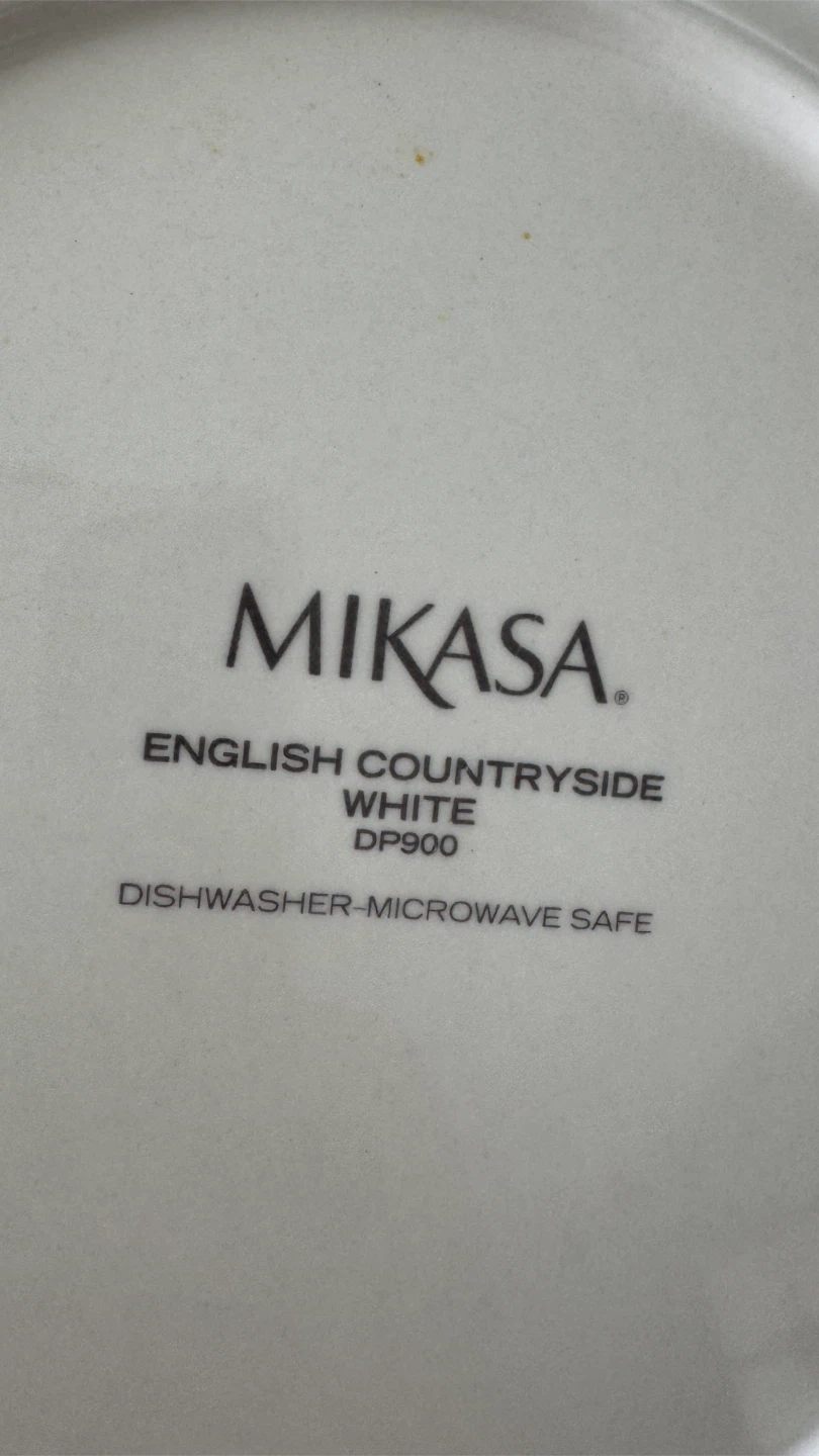 Mikasa English Countryside White DP900 Plates - Set of 6 - photo 3