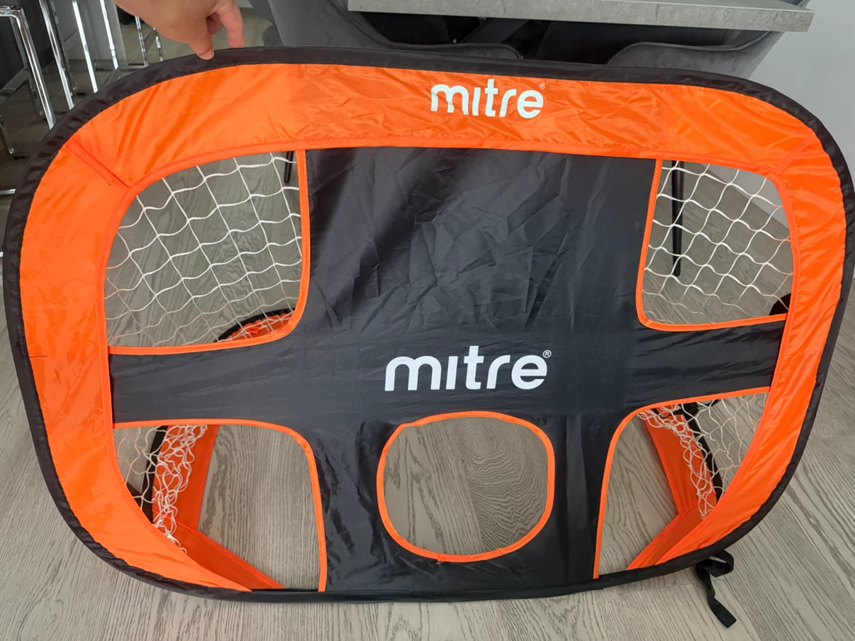 Mitre Pop-Up Football Goals (Pair)