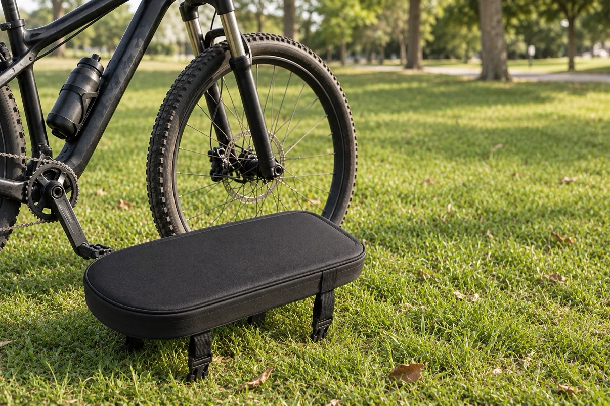 Bicycle back seat, very comfortable