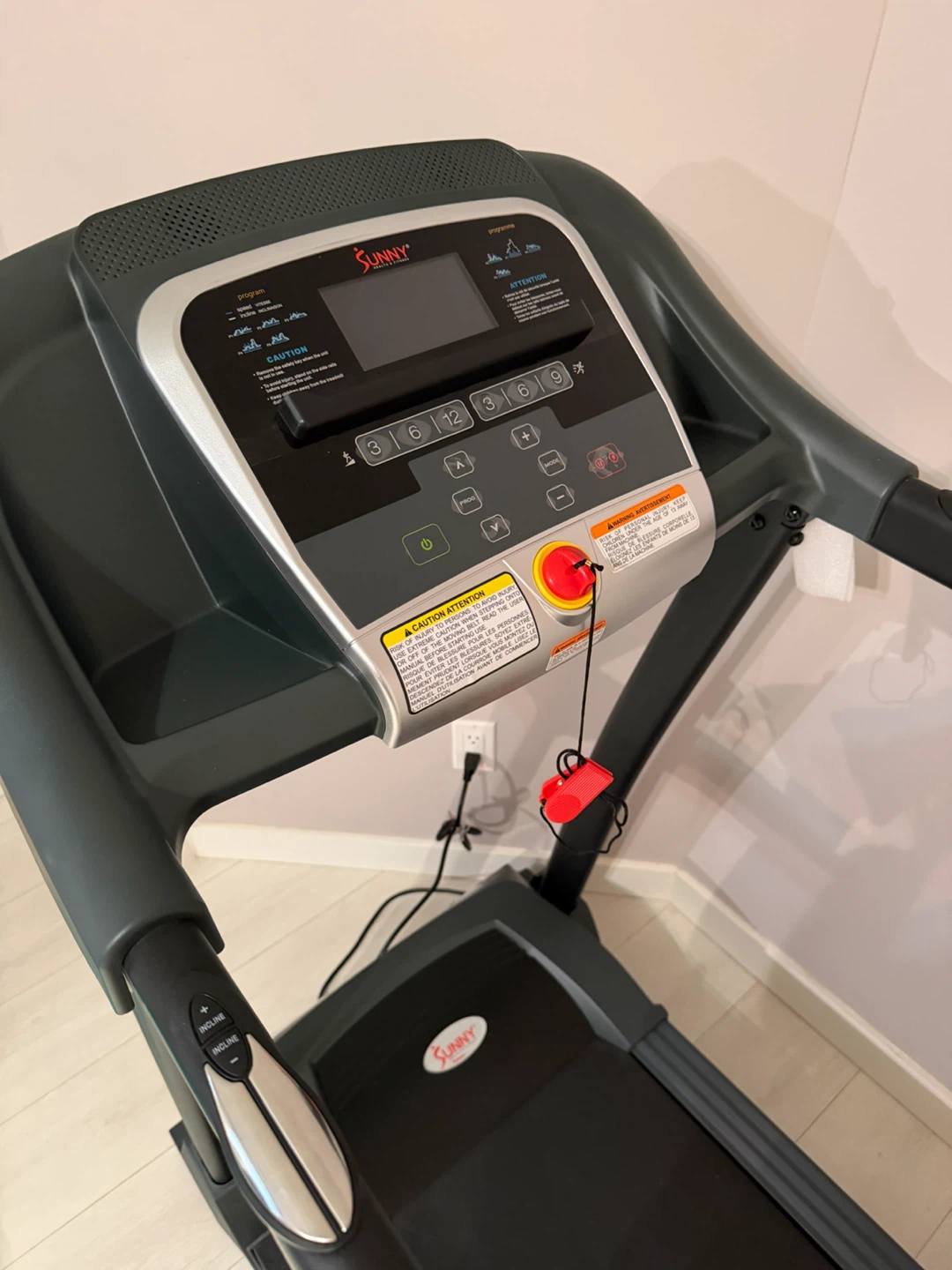 Sunny Health & Fitness Treadmill - photo 2
