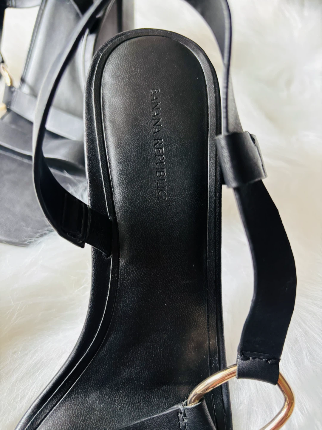 Banana Republic Black Block Heel Sandals - photo 4