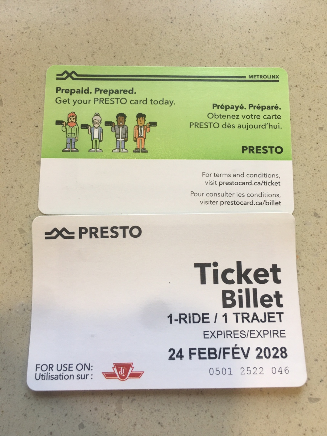 Presto bus pass