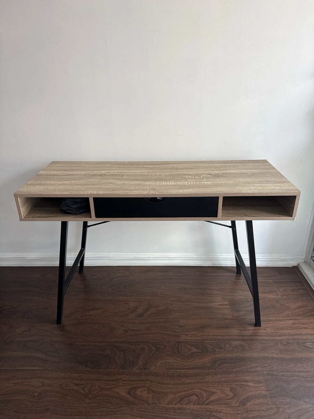 Wooden Desk with Drawer ( JYSK ABBETVED)