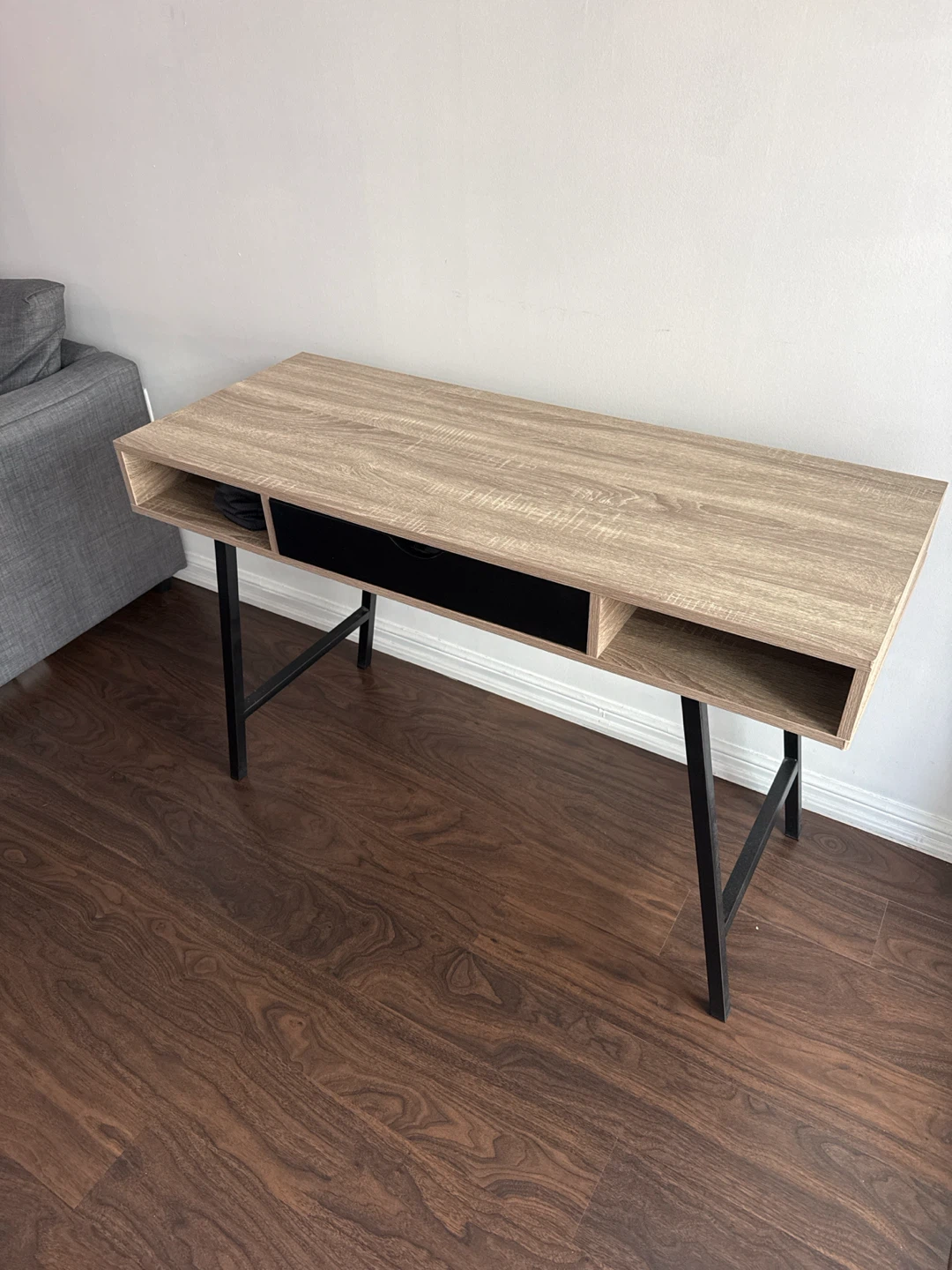 Wooden Desk with Drawer ( JYSK ABBETVED) - photo 4