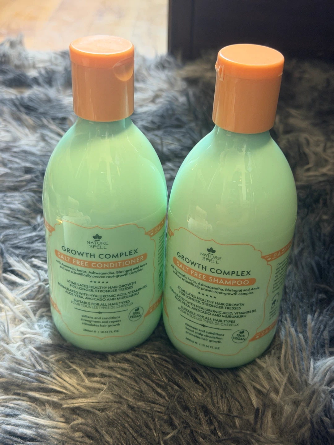 Nature Spell Growth Complex Salt Free Shampoo & Conditioner Set - photo 2
