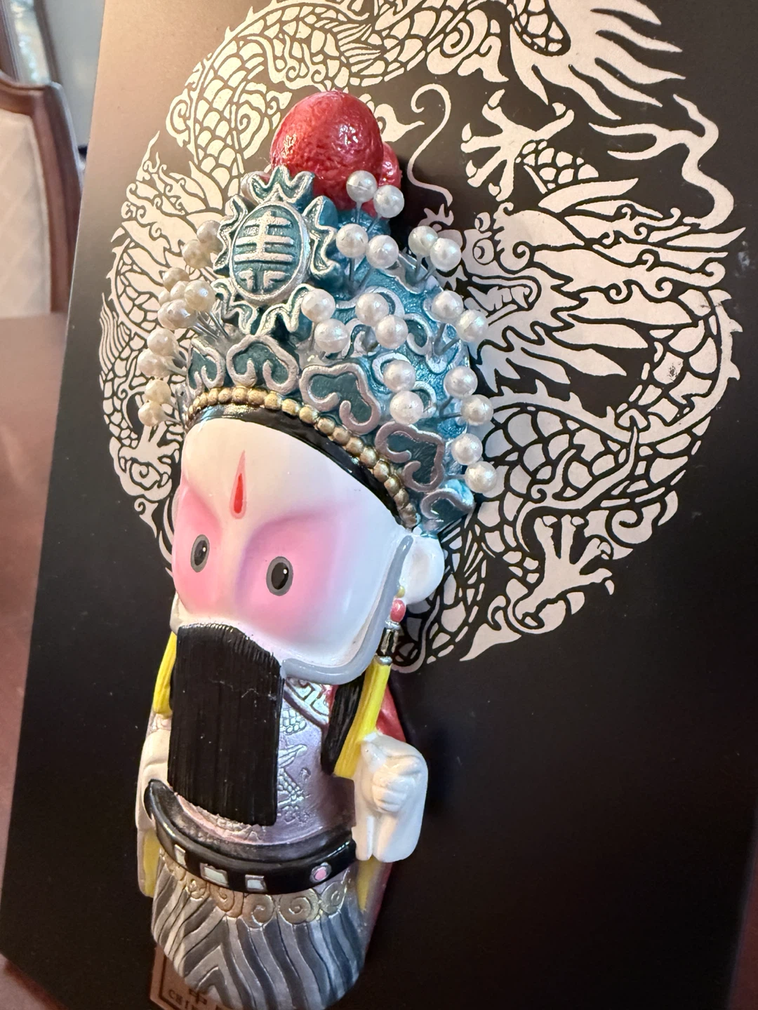 Chinese Opera Character Display Figurine