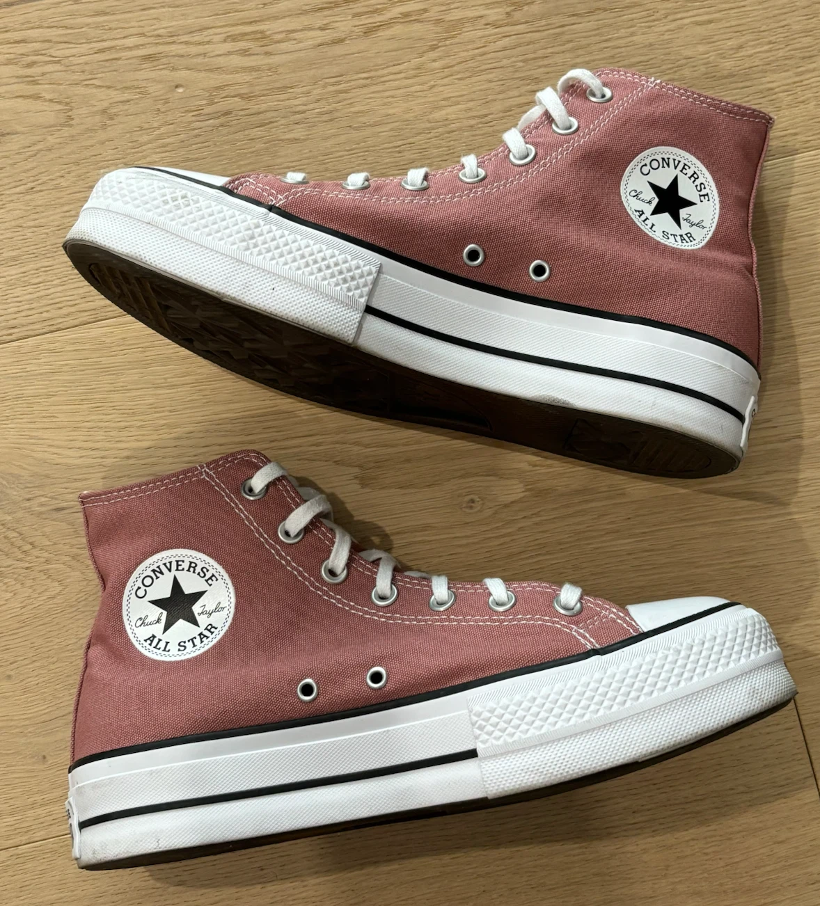 Converse Chuck Taylor All Star Lift Platform High Top, Sz 9.5