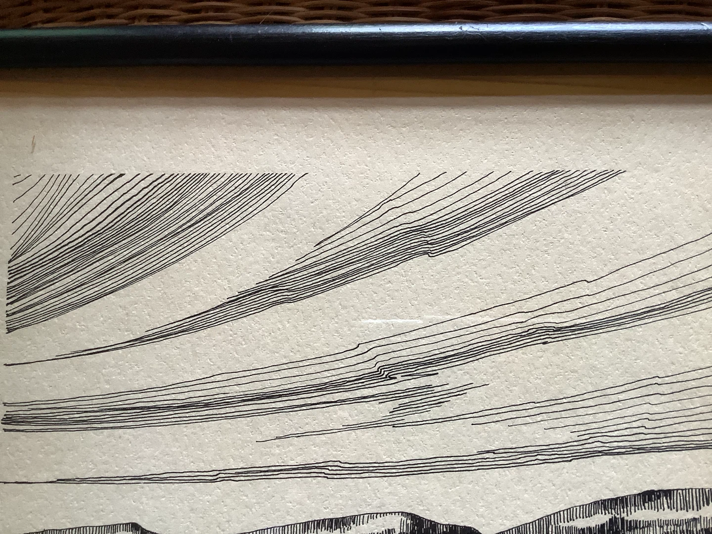 Vt Pen/Ink Drawing Trad Hunting Scene Cdn Artist Marcel Stary 🐞 - photo 4