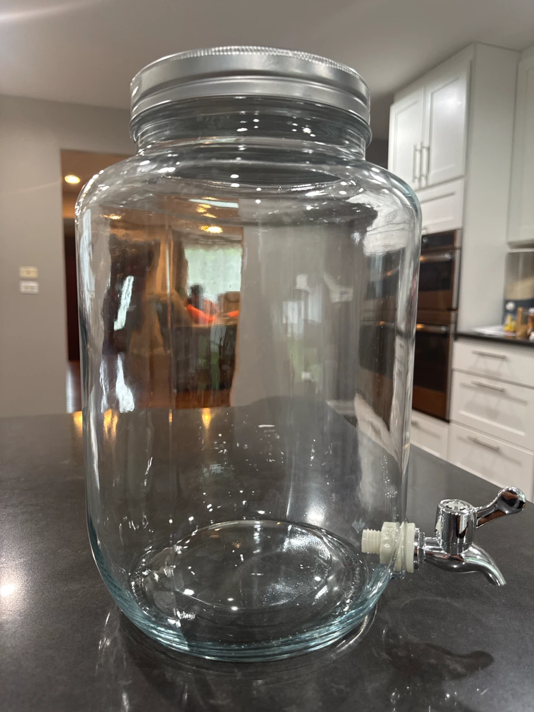 Glass Drink Dispenser with Spigot - photo 2