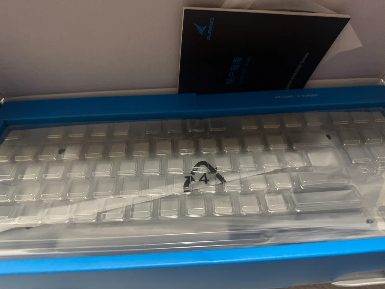 Durgod K320 Corona White Backlit TKL