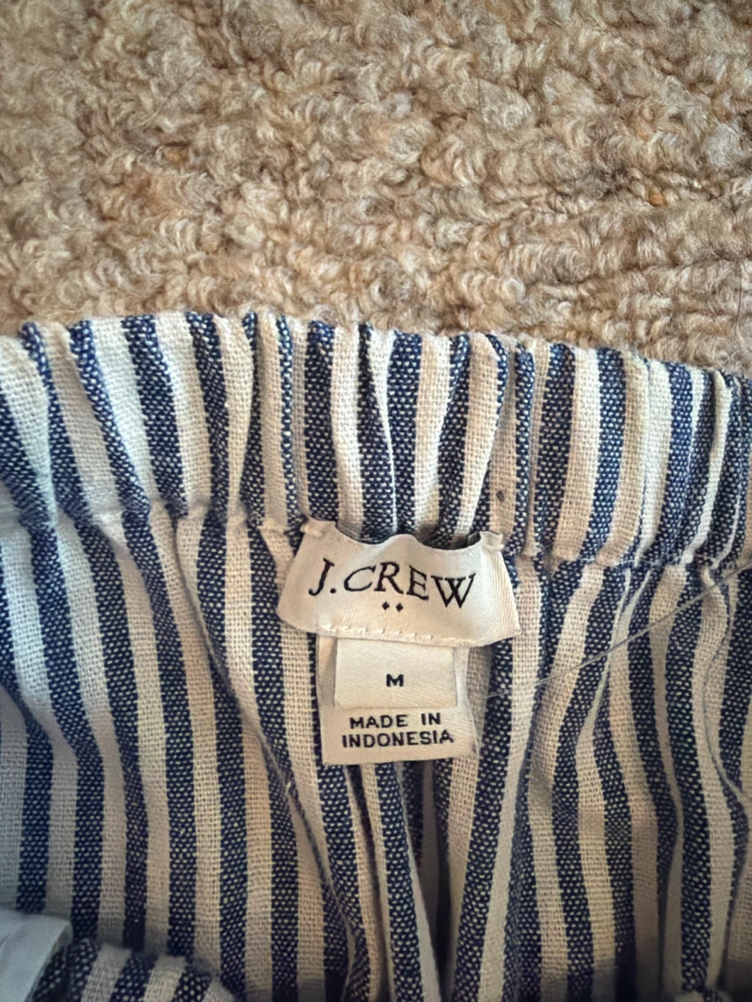 J. Crew Striped A-Line Skirt Size M - photo 2