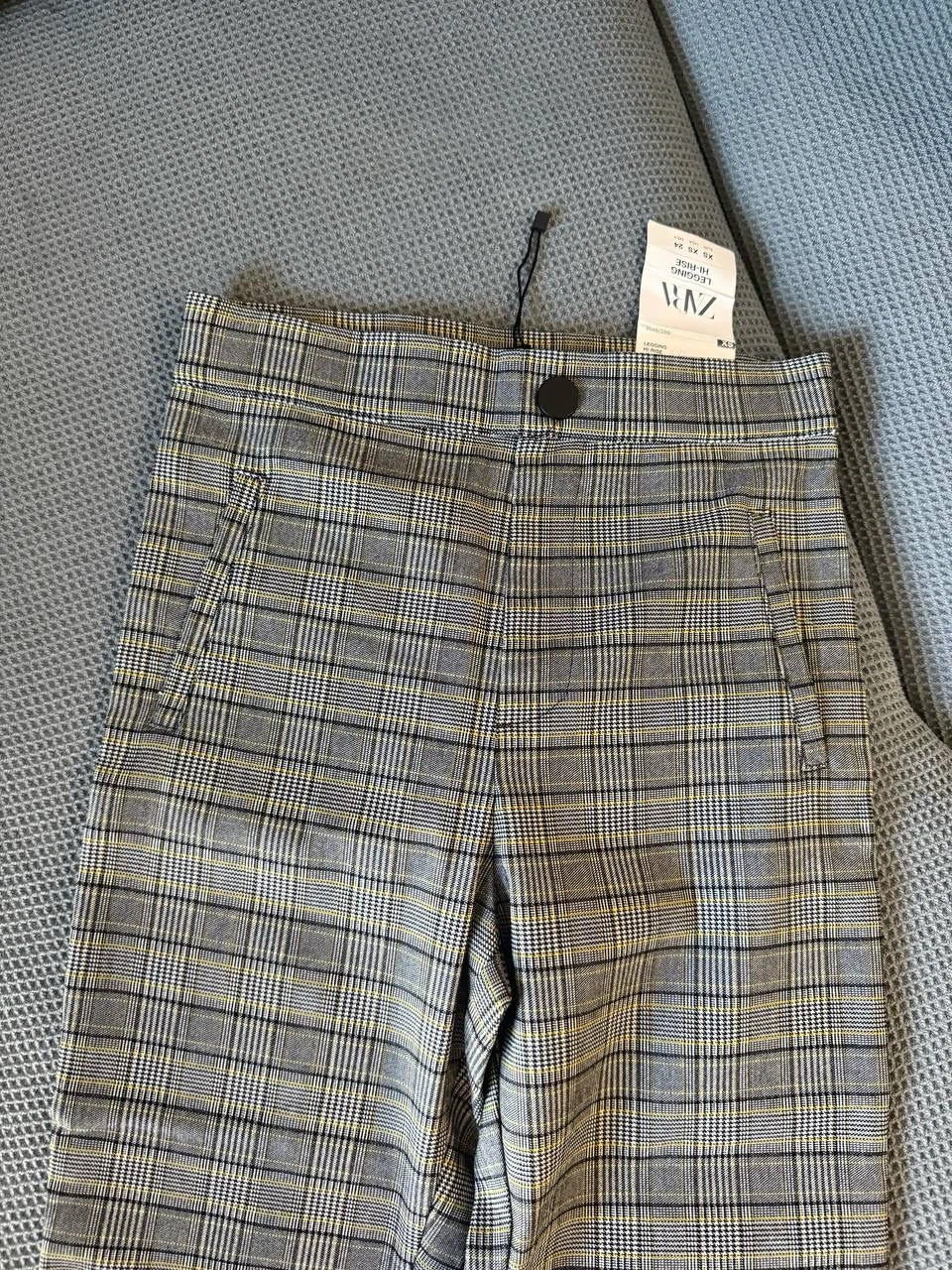 ZARA Plaid Leggings – Size XS - photo 5