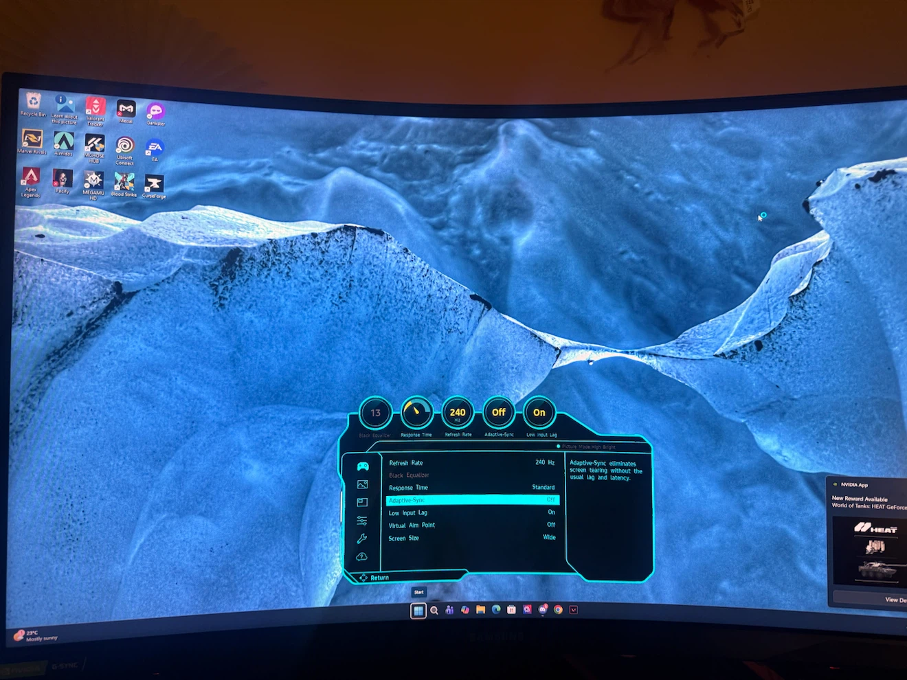 Samsung LC27G7xT 27" 1440p 240Hz Gaming Monitor - photo 2