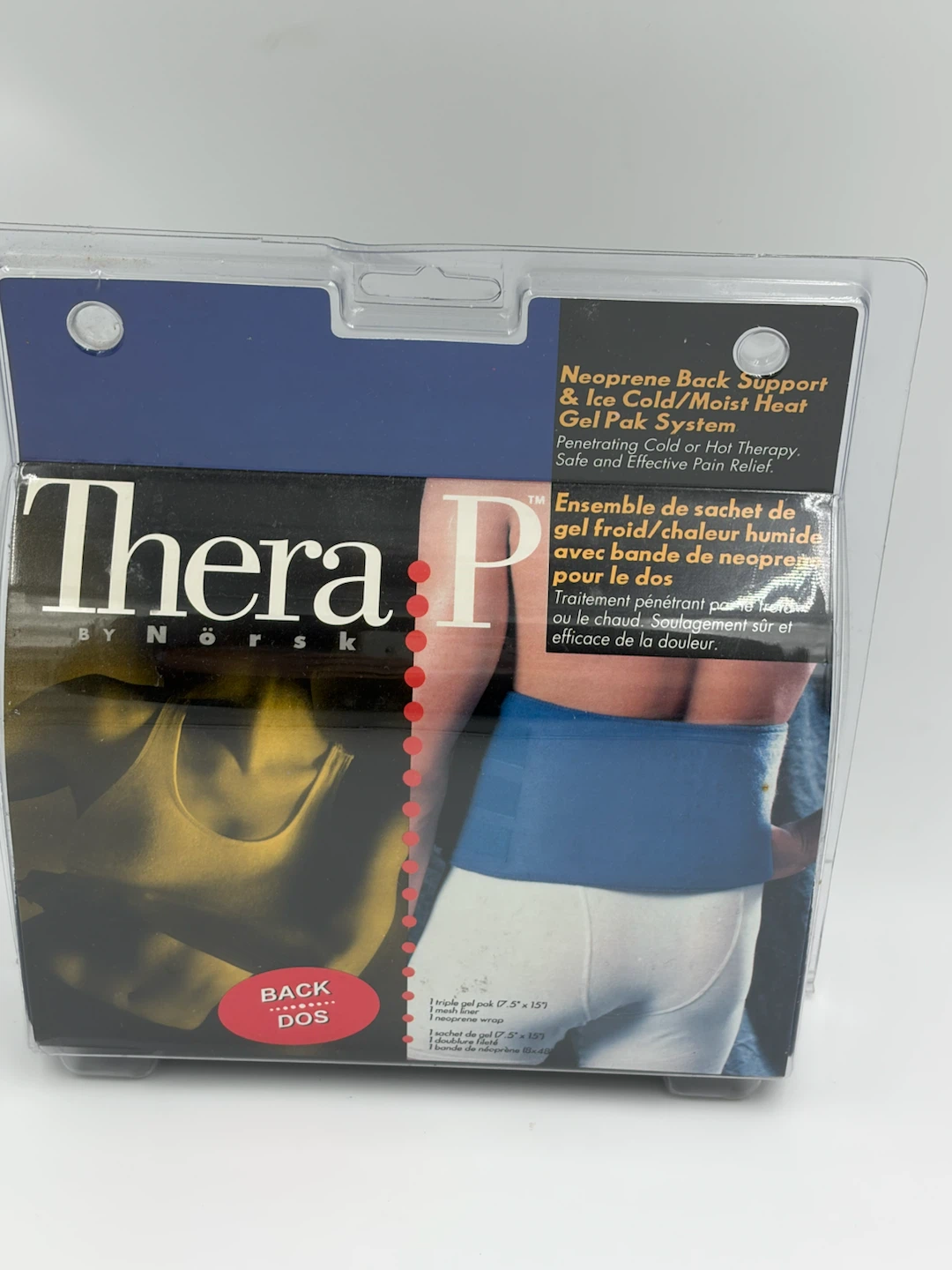 New in package-Thera:P Neoprene Back Support & GelPak System - photo 2