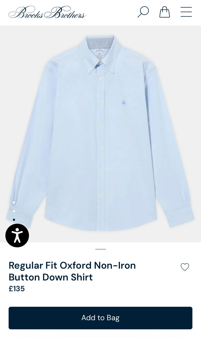 Brooks Brothers Oxford Button Down Shirt 175$ (L) - photo 2
