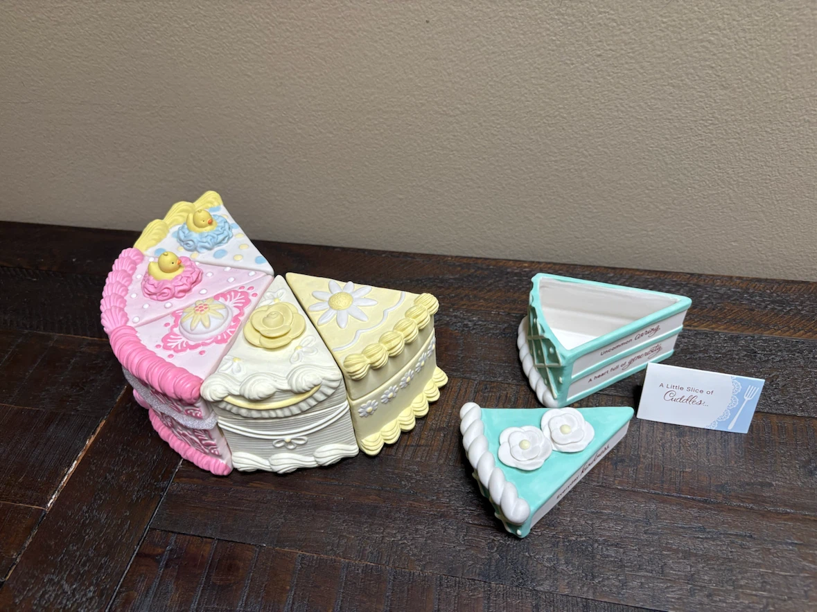 $20all~ Set of 6 Hallmark Trinket Boxes - photo 2