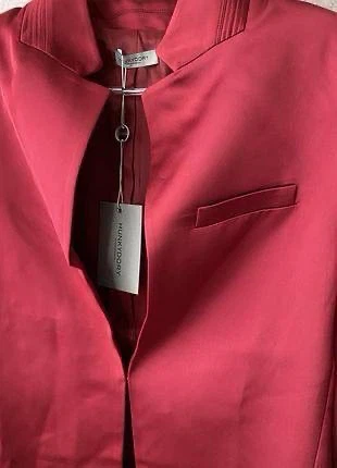 Hunkydory Red Satin Blazer – Size M - photo 3