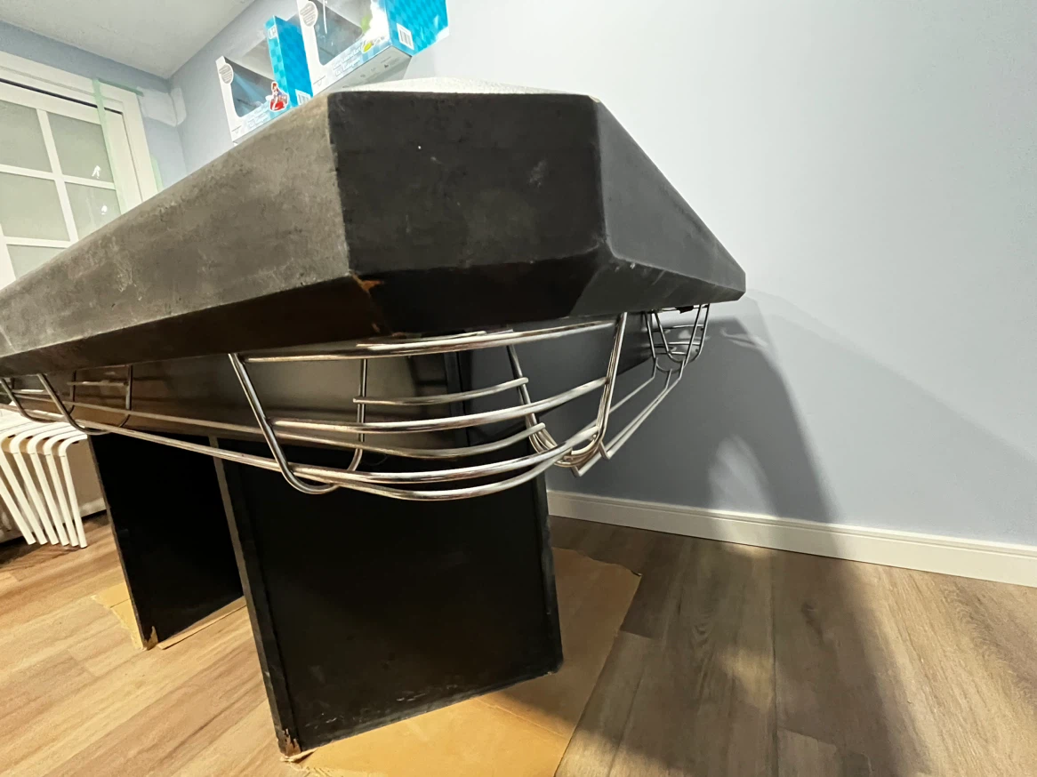 Pool Table with Balls and Rack - photo 3