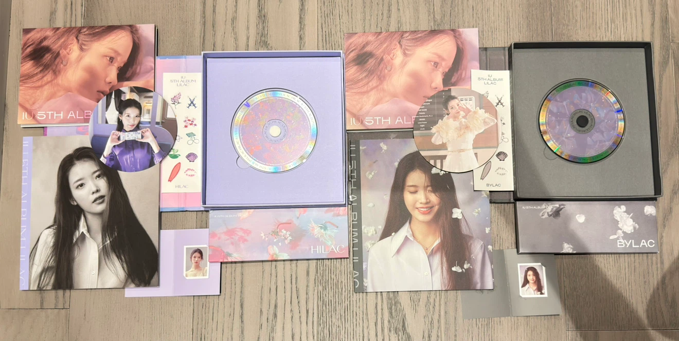 IU LILAC 5th Album - HILAC & BYLAC
