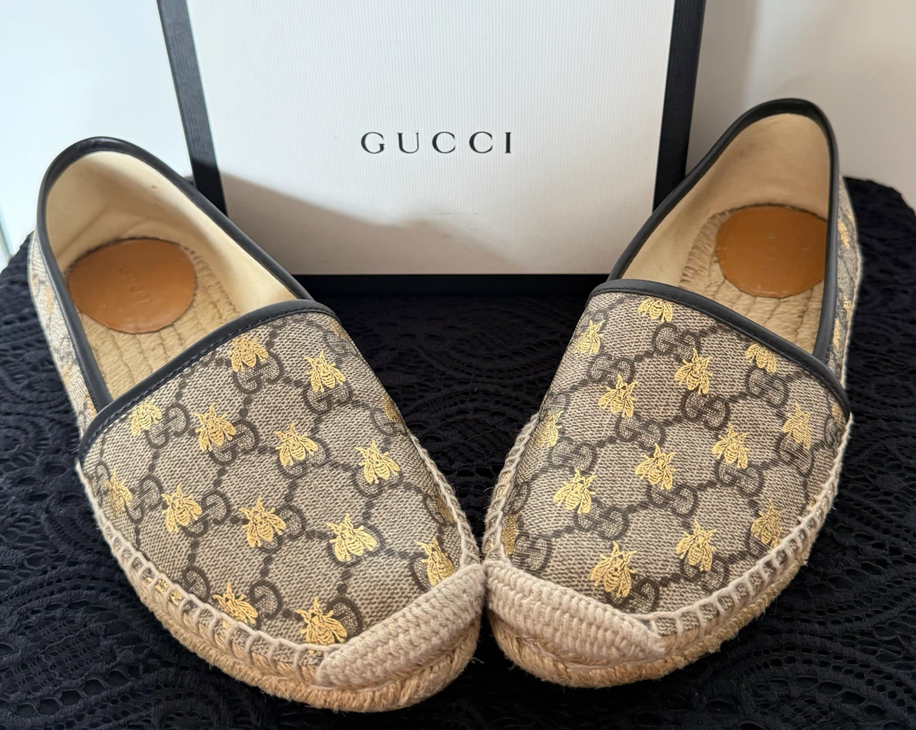 Gucci GG Bee Women’s Flats US 7.5 (EU 37.5) Authentic - photo 2