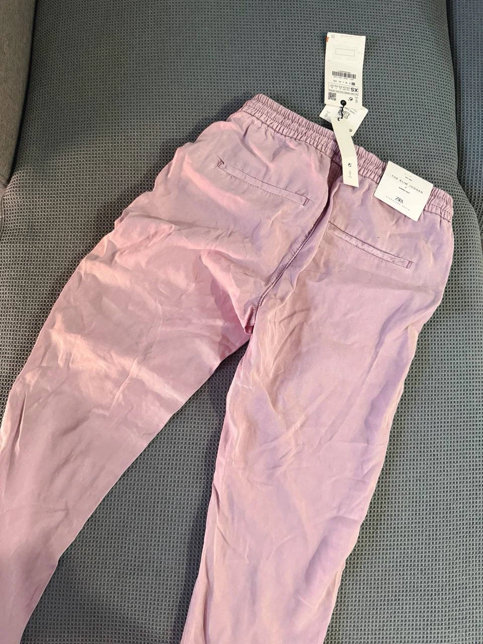 ZARA Pink Jogger Pants – Size XS - photo 3