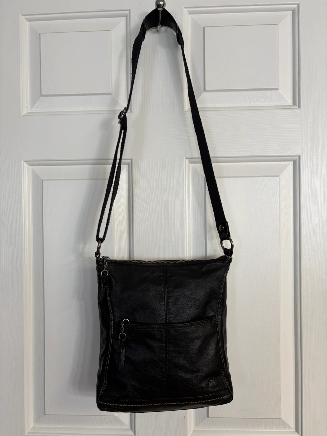 The Sak “Lucia” Black Leather Crossbody Bag - photo 2