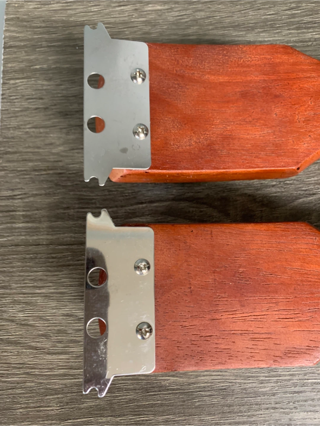 New-Set of 2 Wooden Handle Grill Brushes - photo 3