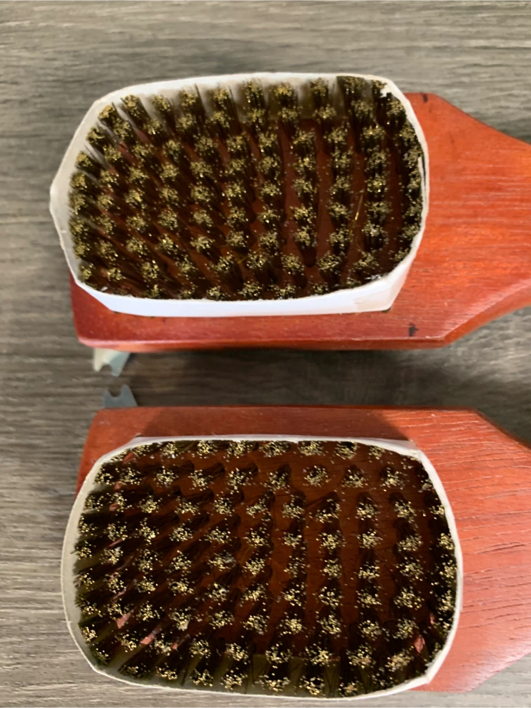 New-Set of 2 Wooden Handle Grill Brushes - photo 4