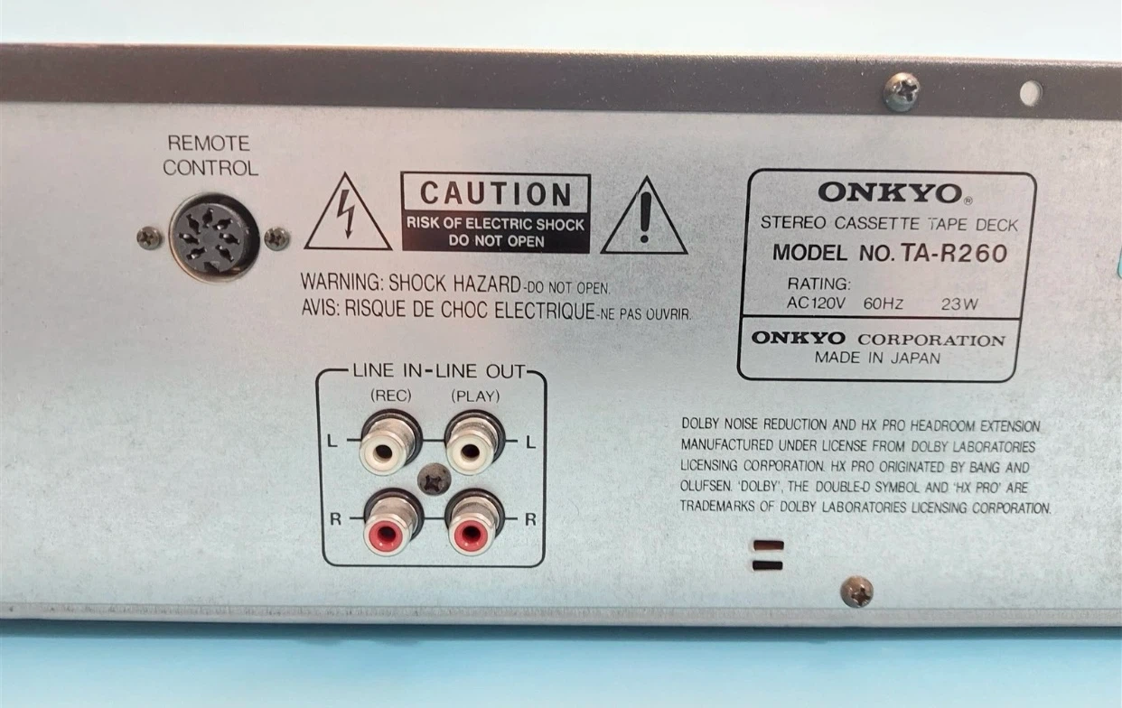 Stereo Cassette Tape Deck - photo 5