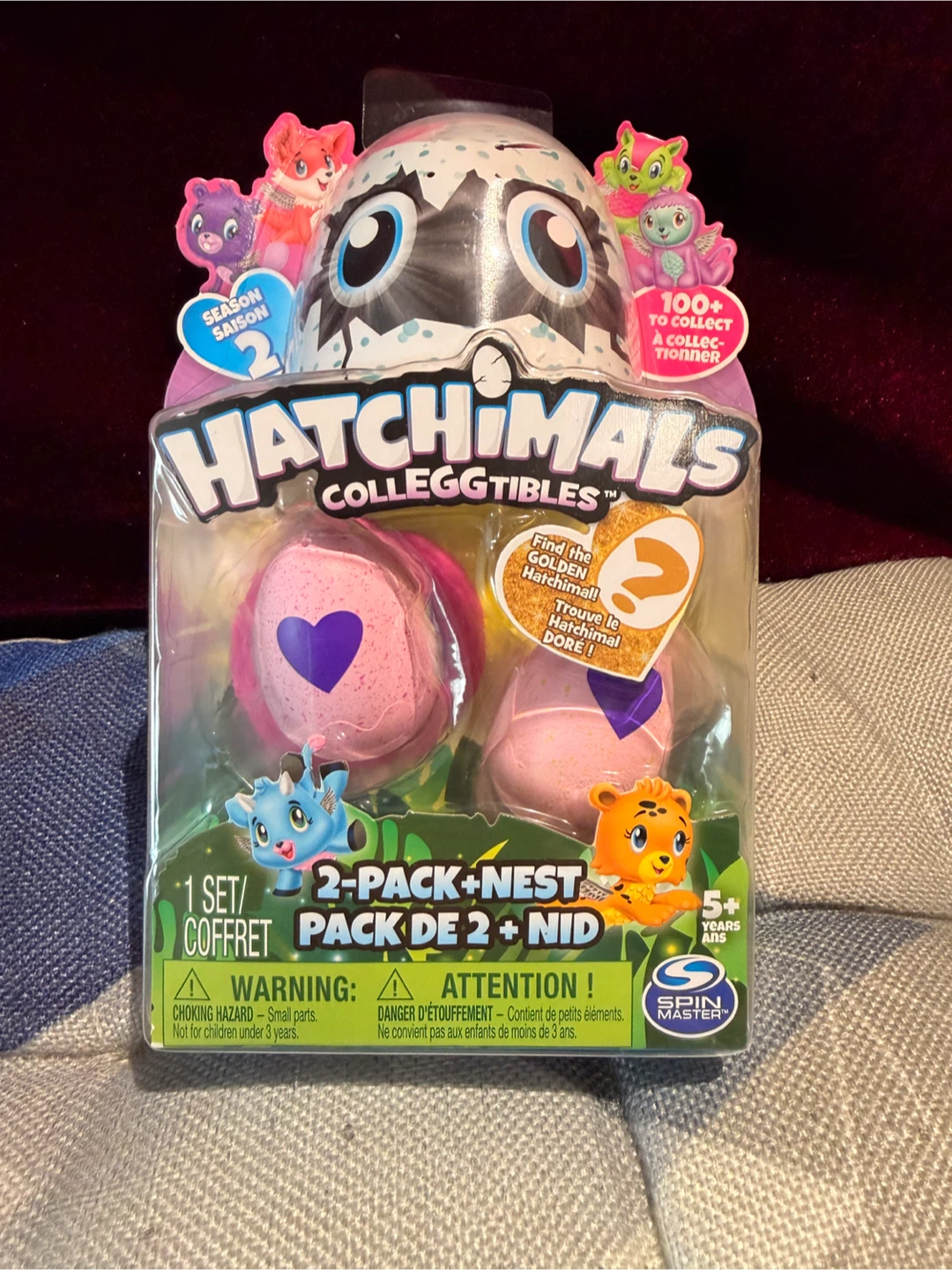 Hatchimals Colleggtibles 2-Pack + Nest Season 2