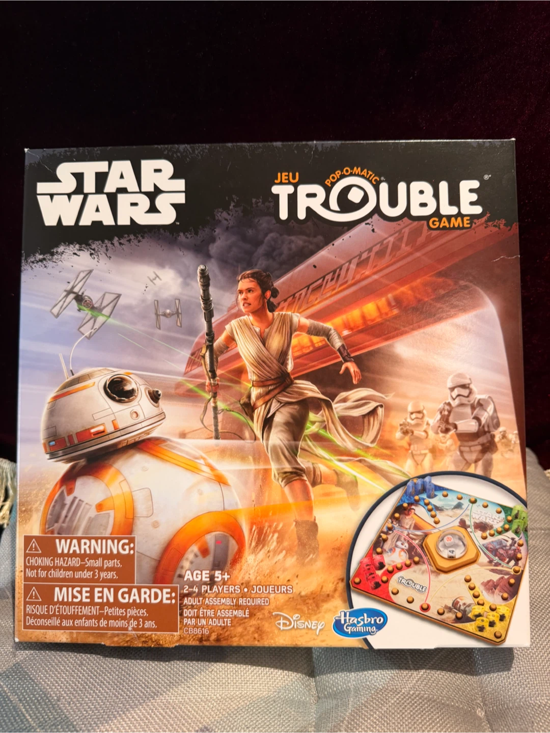 Star Wars Pop-O-Matic Trouble Game