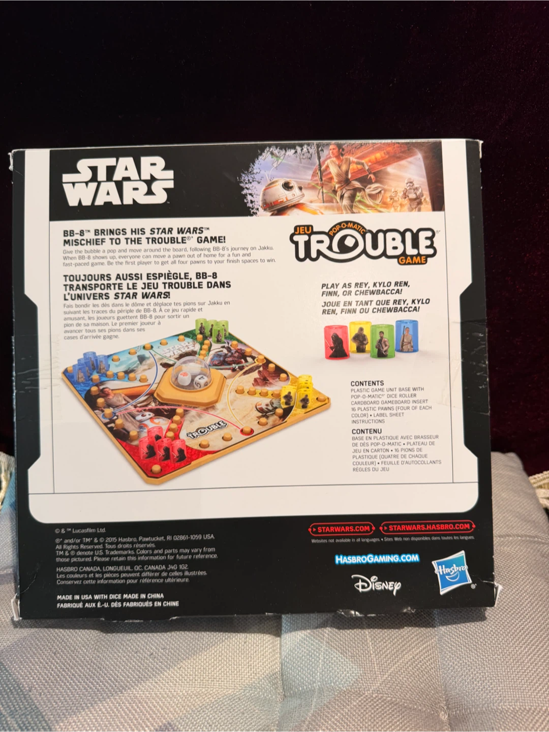 Star Wars Pop-O-Matic Trouble Game - photo 2