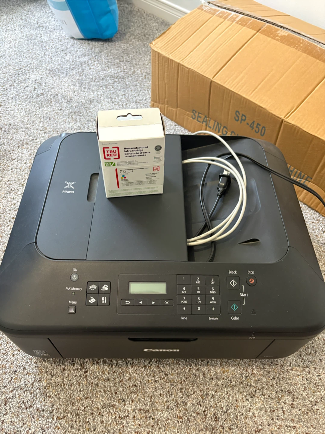 Canon PIXMA MX452 Printer with Ink Cartridge