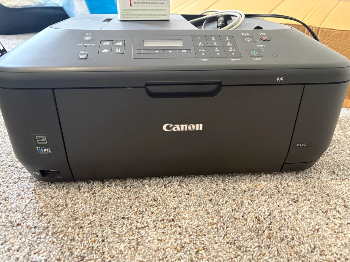 Canon PIXMA MX452 Printer with Ink Cartridge - photo 2