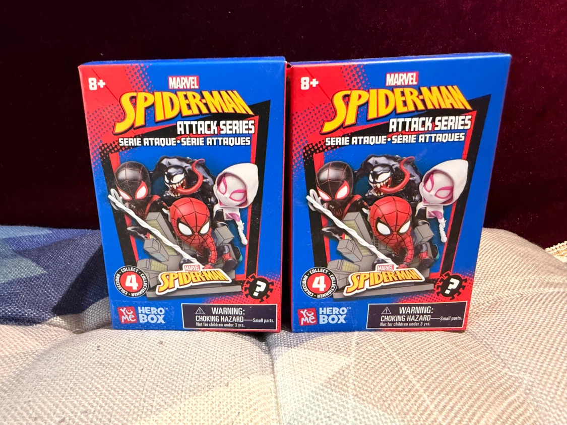Marvel Spider-Man Attack Series Hero Box Toy