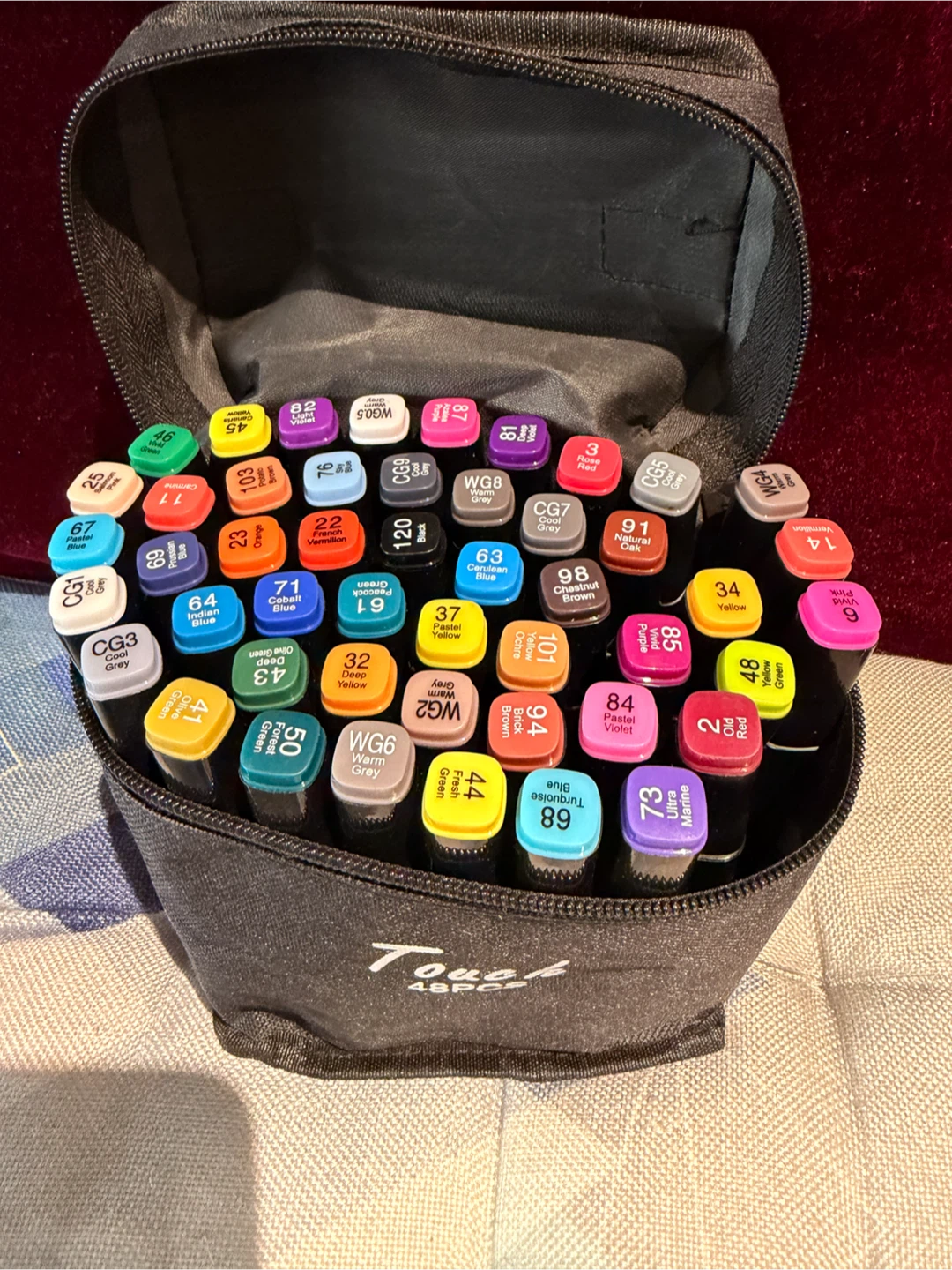 Touch 48PC Marker Set with Case - photo 2