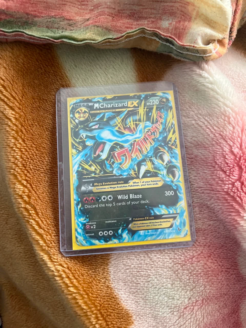 Pokemon M Charizard EX Card #69 trade