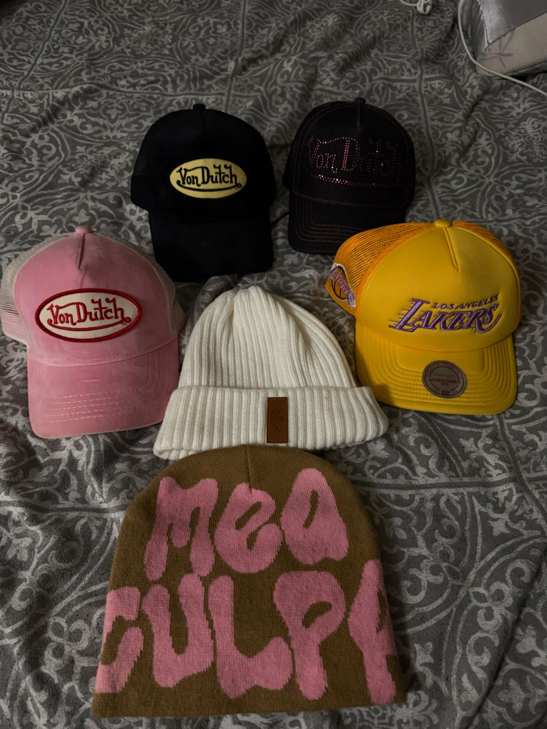 Von Dutch trucker hats and beanies