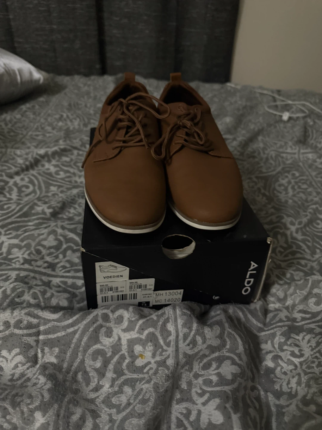 Aldo Men's Brown Dress Shoes