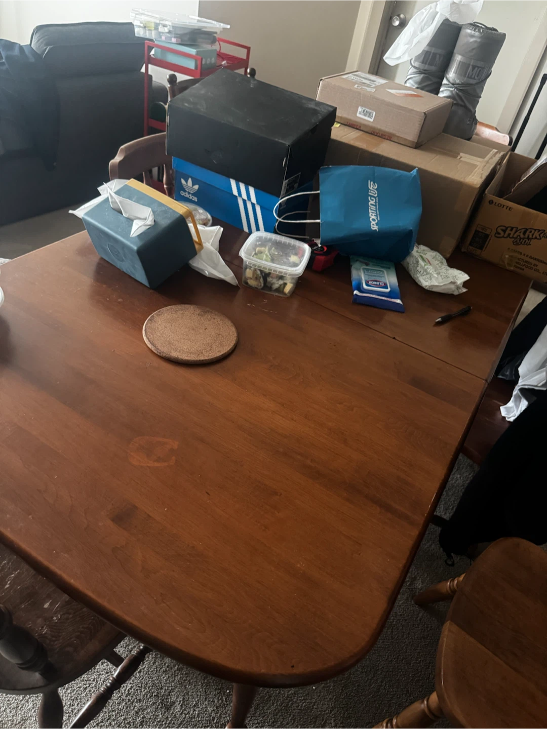 Expandable Dining Table and 8Chairs - photo 3