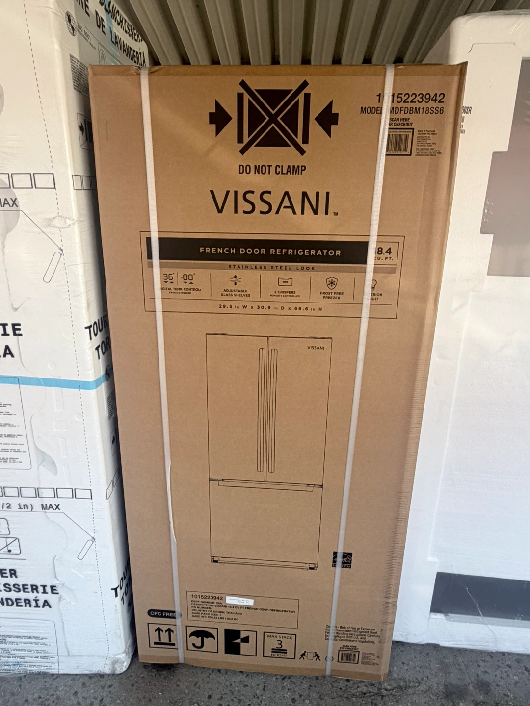 Vissani French Door Bottom Freezer Refrigerator - photo 2