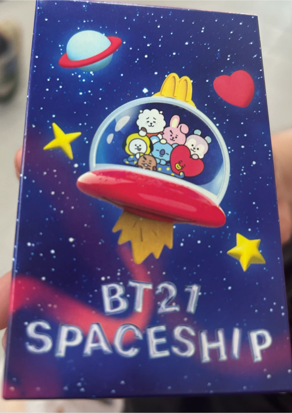 BT21 Spaceship McDonald's Toy