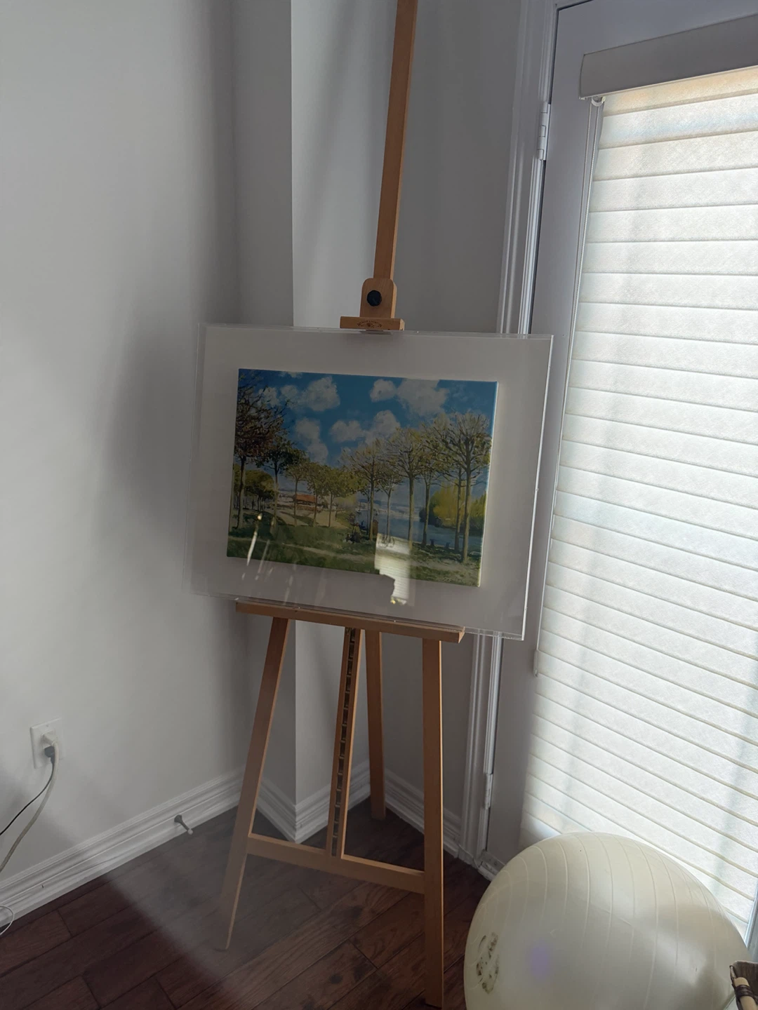 Home Deco! Art Easel with Framed Painting