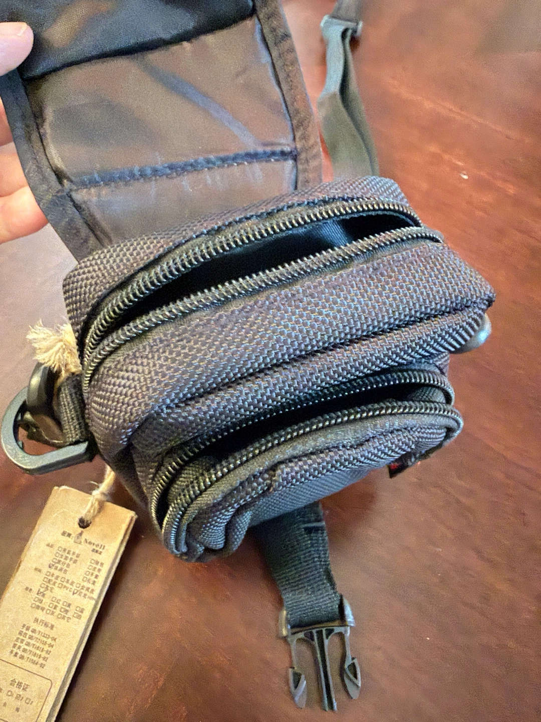 Novell Black Nylon Crossbody Bag - photo 2