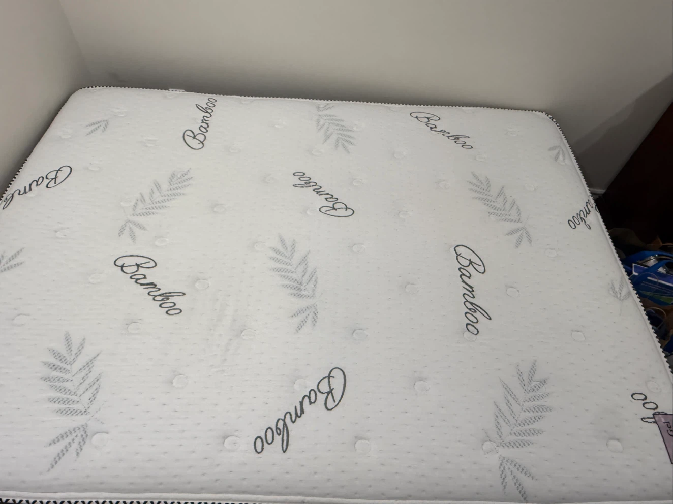 Bamboo Mattress with Metal Bed Frame - photo 4