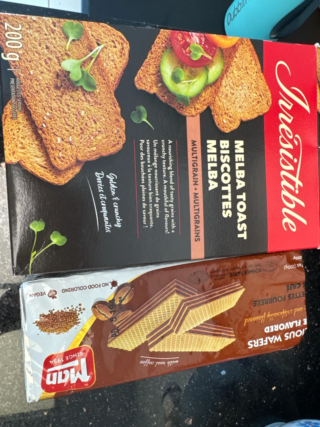 Irresistible Melba Toast & wafers, lady finger